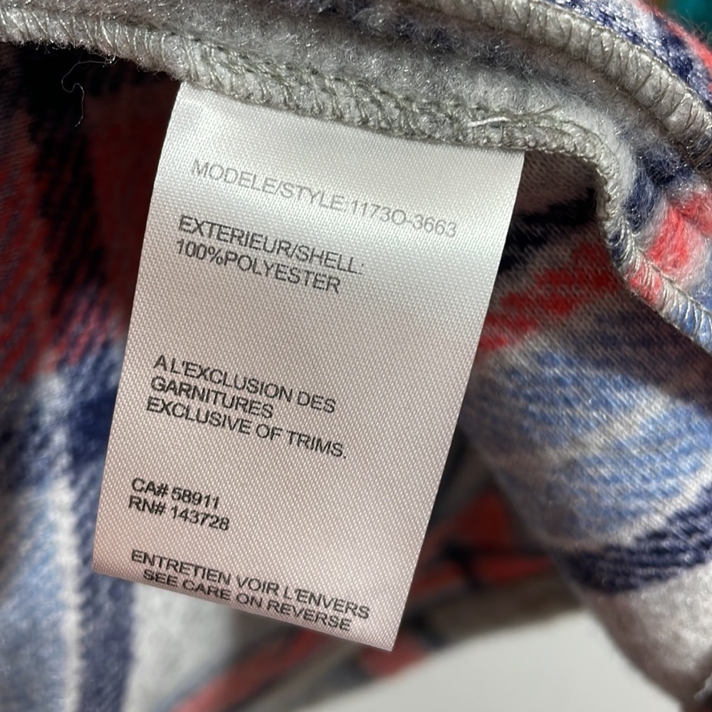 TRIBAL XL PLAID JACKET WITH REMOVABLE HOOD - Picture 10 of 14